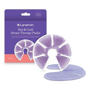 Lansinoh Breast Therapy Pack, Hot and Cold Breast Pads, 2 PK