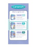 Lansinoh Disposable Nursing Pads - Stay Dry, 60CT, thumbnail image 4 of 4
