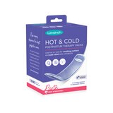 Lansinoh Hot and Cold Pads for Postpartum Essentials, Purple, 2 CT, thumbnail image 2 of 3
