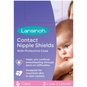 Lansinoh - Protectores de pezón para mayor contacto, 2 u.