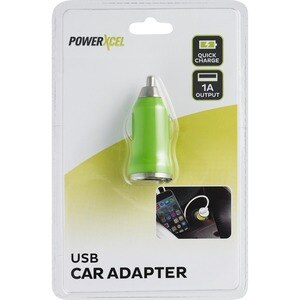 PowerXcel USB Car Charger 1.0, Teal , CVS