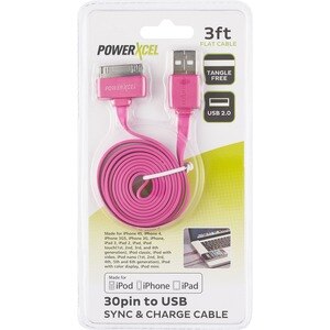 PowerXcel 30-Pin To USB Charge Cable, Purple , CVS