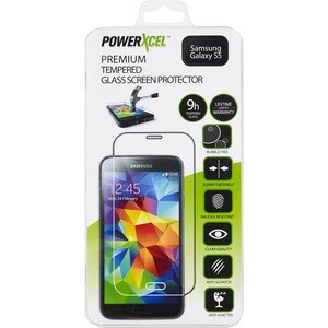 PowerXcel Premium Tempered Glass Screen Protector For Samsung Galaxy S5 , CVS