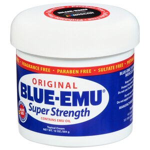 Blue-Emu Topical Cream, Super Strength, Original, Value Size - 12 oz