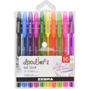Pilot Dr. Grip Ltd Gel Ink Pens, Fine, Color May Vary, 1 Pk
