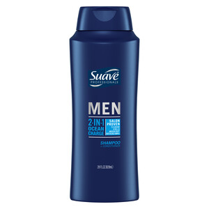 Suave Men Ocean Charge 2-in-1 Refreshing Shampoo & Conditioner