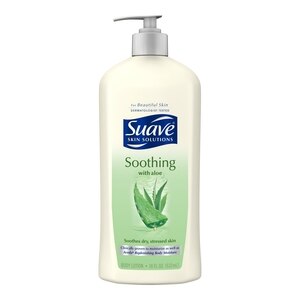 Suave Soothing with Aloe Body Lotion, 18 OZ