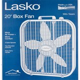 Lasko 20 in Box Fan, thumbnail image 1 of 6