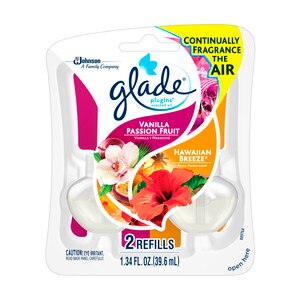 Glade PlugIns Scented Oil Air Freshener Refill, 2 CT