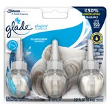 Glade PlugIns Scented Oil Refill Essential Oil Infused Wall Plug In, 3 CT, thumbnail image 1 of 5