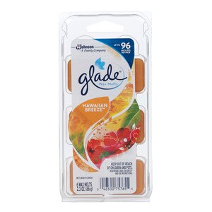  Glade Wax Melts, Hawaiian Breeze, 6CT 