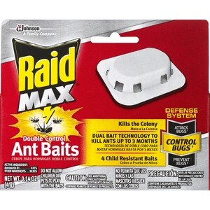  Raid Double Control Ant Baits Child Resistant 