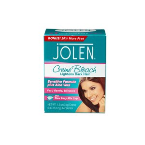 Jolen Creme Bleach, Sensitive Plus Aloe Vera, 1.5 Oz , CVS