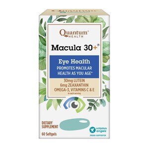 Quantum Health Macula 30+ Eye Health Softgels, 60 CT