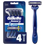 Gillette Sensor3 3-Blade Disposable Razors, thumbnail image 1 of 8