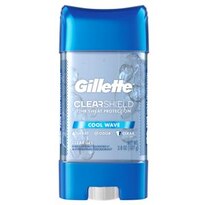 Gillette Clear Gel - Desodorante y antitranspirante, Cool Wave, 3.8 oz