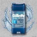 Gillette Clear Gel Antiperspirant & Deodorant Cool Wave, 3.8 OZ, thumbnail image 5 of 9