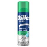 Gillette Series 3x Action Sensitive Shave Gel, thumbnail image 2 of 7