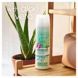 Gillette Satin Care Sensitive Skin Shave Gel with Aloe Vera, 7 OZ, thumbnail image 4 of 9