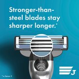 Gillette Mach3 3-Blade Razor Blade Refills, thumbnail image 4 of 9