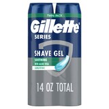 Gillette Series Sensitive Shave Gel with Aloe, thumbnail image 1 of 9