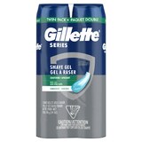 Gillette Series Sensitive Shave Gel with Aloe, thumbnail image 2 of 9