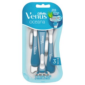 Gillette Venus Oceana 3-Blade Disposable Razors, 3 Ct , CVS