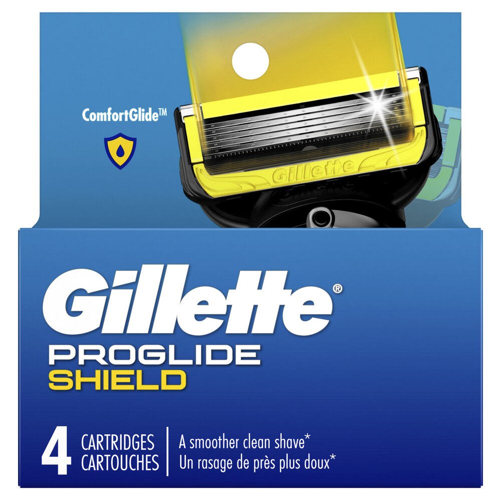 Gillette Proglide Shield 5-Blade Razor Blade Refills, 4 Ct , CVS