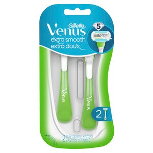 Gillette Venus Extra Smooth Green Disposable Women's Razors - 2 Count - 2 Ct , CVS