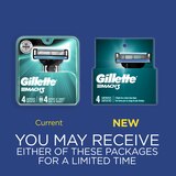 Gillette Mach3 3-Blade Razor Blade Refills, thumbnail image 5 of 9
