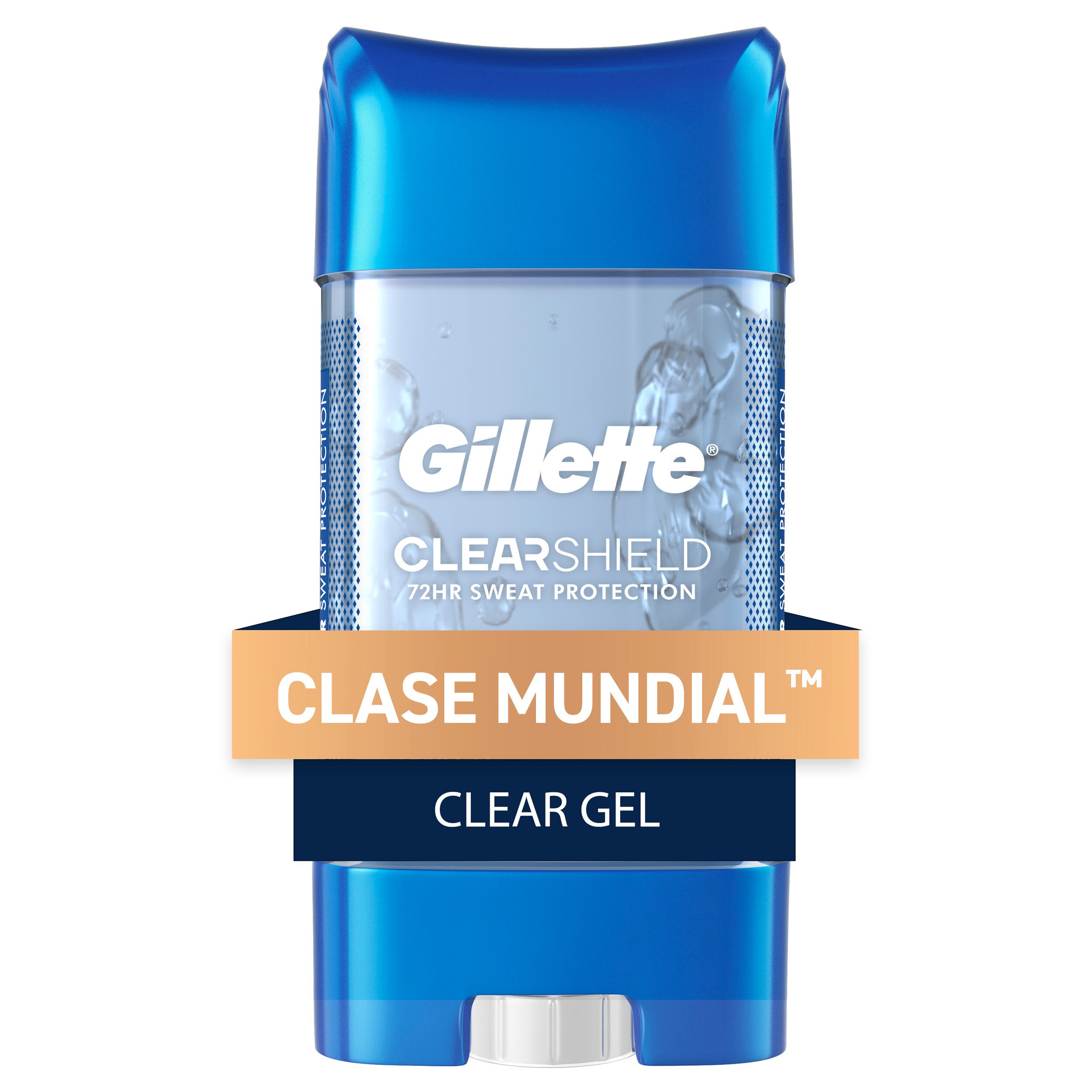 Gillette Clear Dri-Tech 72-Hour Clear Gel Antiperspirant & Deodorant Stick, Clase Mundial, 3.8 Oz , CVS