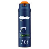 Gillette PRO Sensitive Shave Gel, 7 OZ, thumbnail image 1 of 7