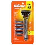 Gillette Fusion 5 5-Blade Razor + 5 Razor Blade Refills, thumbnail image 1 of 9