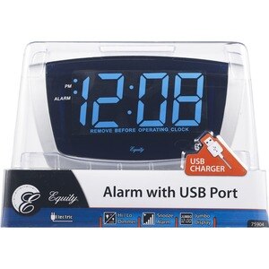 Yellow Alarm Clock 5’’ X 2.5’’ X 1.5’’ 