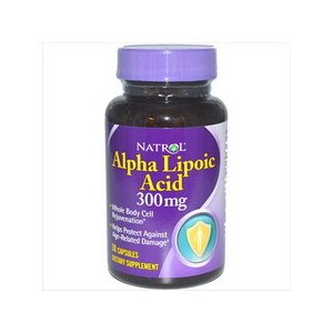 Natrol Alpha Lipoic Acid Capsules 300mg, 50CT