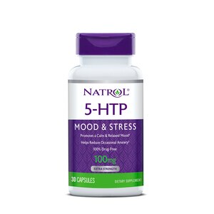 Natrol - Cápsulas 5-HTP, 100 mg, 30 u.