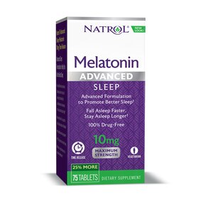 Natrol Advanced Sleep Melatonin 10mg, 75CT