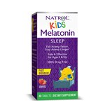 Natrol Kids Melatonin Sleep Tablets, Strawberry, 40 CT, thumbnail image 1 of 5