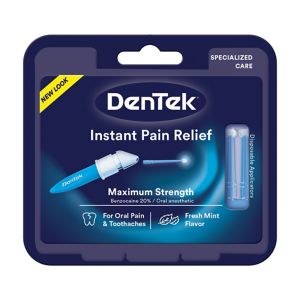 DenTek Instant Oral Pain Relief Advanced Kit, Benzocaine 20% Maximum Strength , CVS
