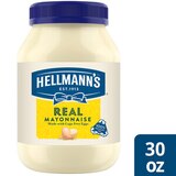 Hellmann's Mayonnaise Real, 30 oz, thumbnail image 1 of 5