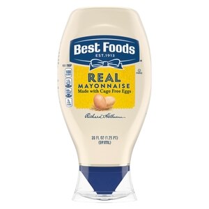 Best Foods Squeeze Real Mayonnaise, 20 OZ