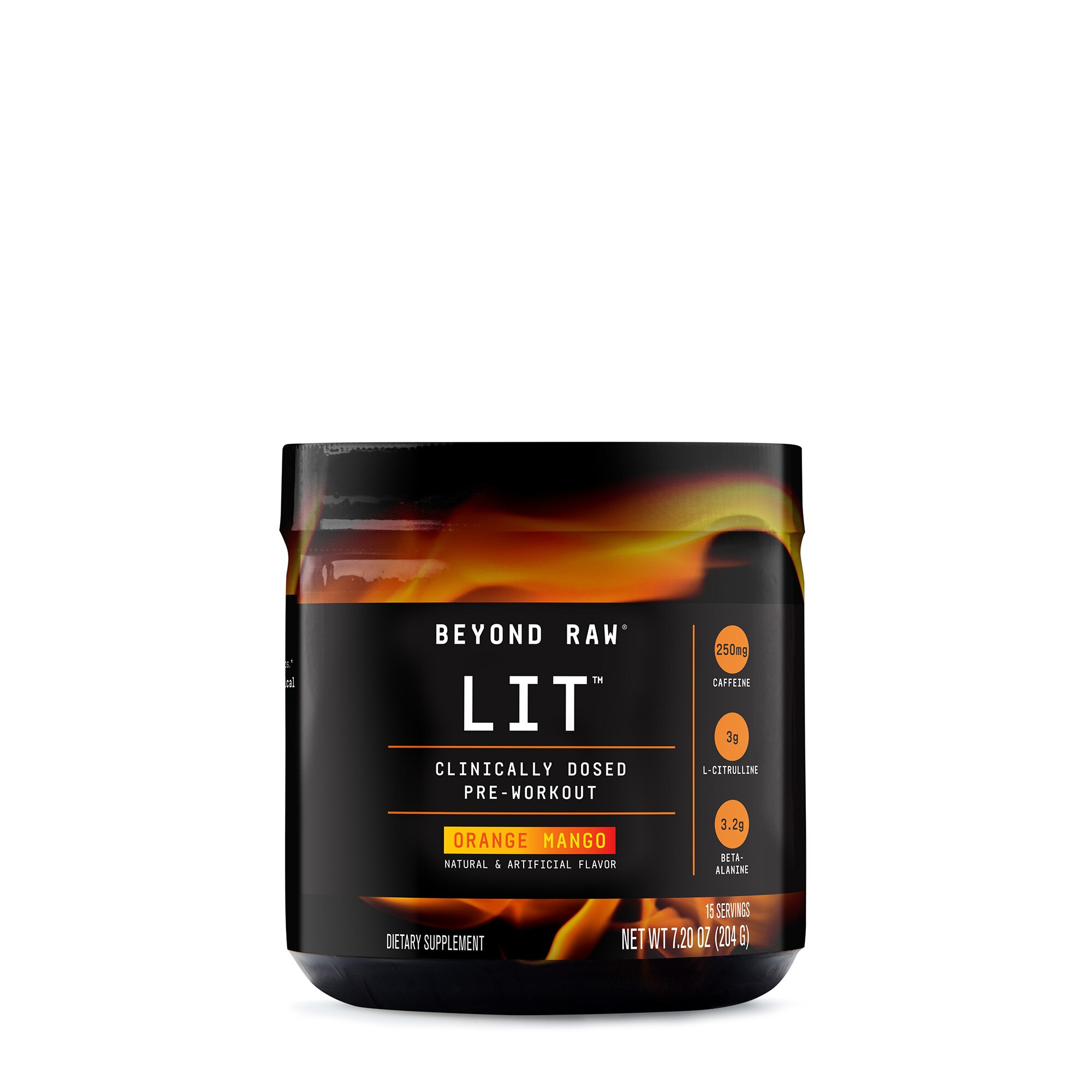 Beyond Raw Powder Orange Mango, 7.2 OZ