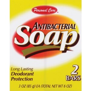 Personal Care Antibacterial Soap, 2 Bars