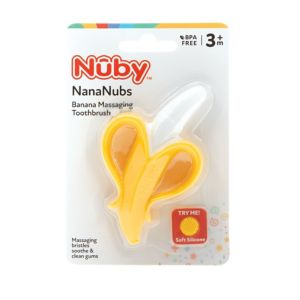 Nuby nananubs teething best sale toothbrush