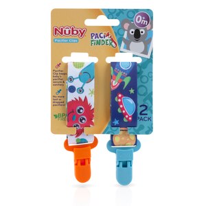 Nuby Pacifinder Clips, 2 Ct , CVS