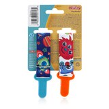Nuby Pacifinder Clips, 2 CT, thumbnail image 2 of 3