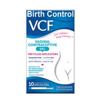 VCF Vaginal Contraceptive Gel, 10 applicators