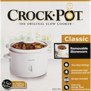 Black Decker 4 Quart Slow Cooker Classic 1 gal White Polka Dots Black -  Office Depot