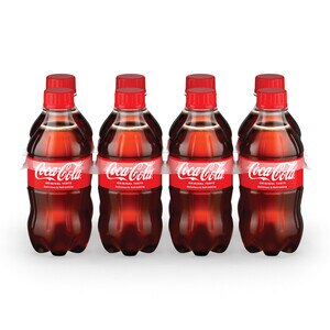 Coca-Cola Soda Soft Drink, 12 OZ Bottles, 8 PK
