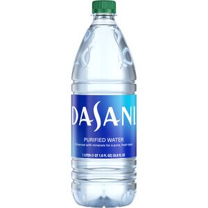 Dasani Purified Water Bottle Enhanced With Minerals, 33.8 Oz , CVS